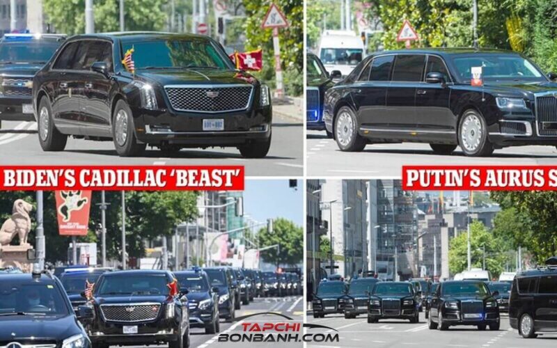 Đọ 'Quái thú' và dàn xe limo bọc thép của Biden - Putin tại thượng đỉnh Mỹ - Nga