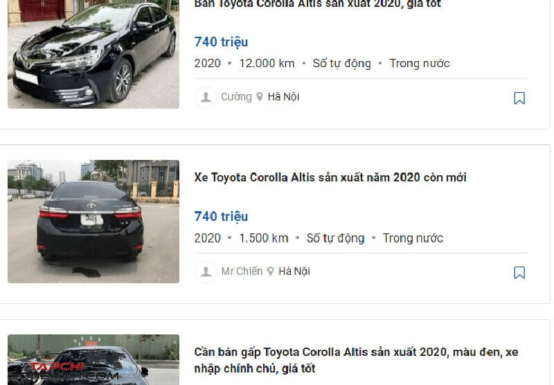 Bạn chọn Toyota Corolla Altis cũ hay Kia Cerato, xế nào được săn đón hơn?