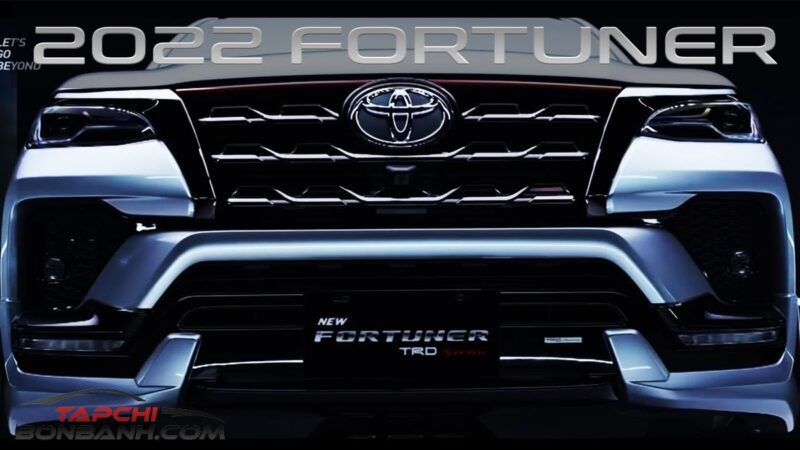 Toyota Fortuner GR-S 2022 lo thiet ke voi ngoai hinh the thao hon ca ban Legender cho ngay ra mat