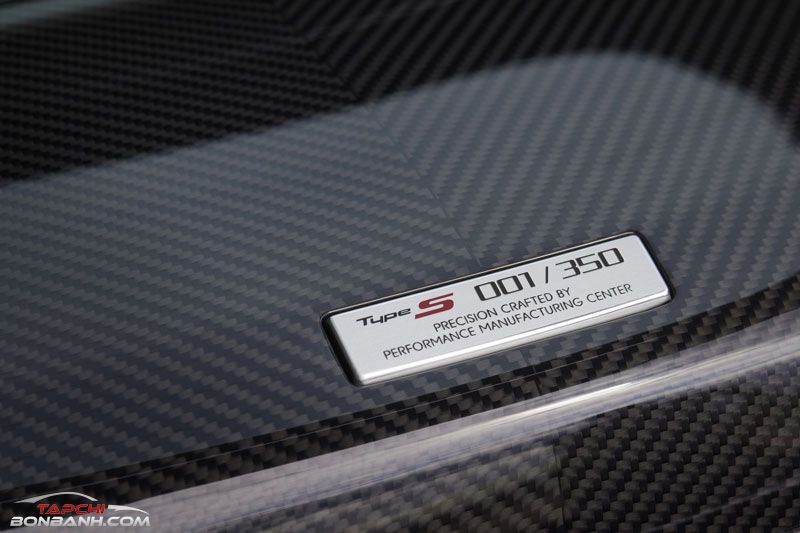 Acura NSX Type S ban gioi han chi 350 chiec tren the gioi vua duoc ra mat co gi dac biet