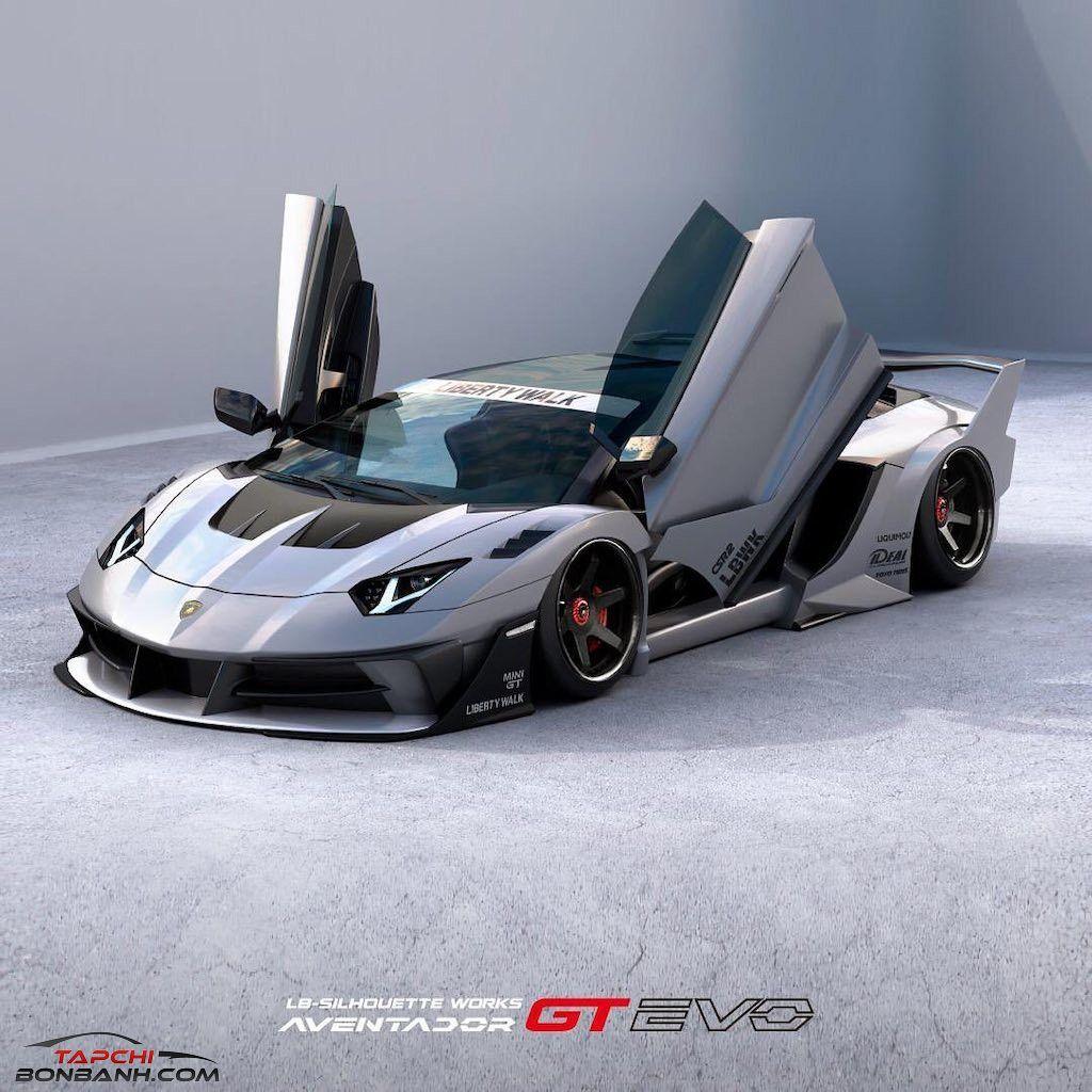 Goi do Silhouette Works GT-EVO bien Lamborghini Aventador thanh 1 xe dua thuc thu voi ngoai hinh ham ho