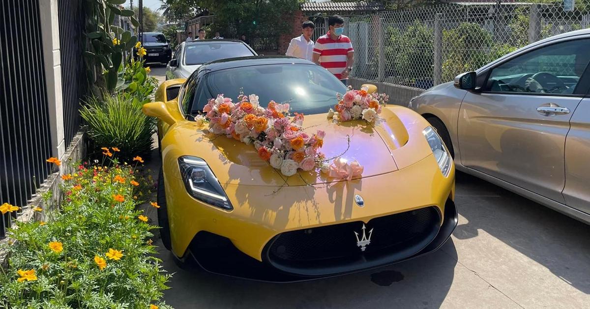 Maserati MC20 độc nhất Việt Nam làm xe hoa tại Tây Ninh: 'Đỉnh của chóp'