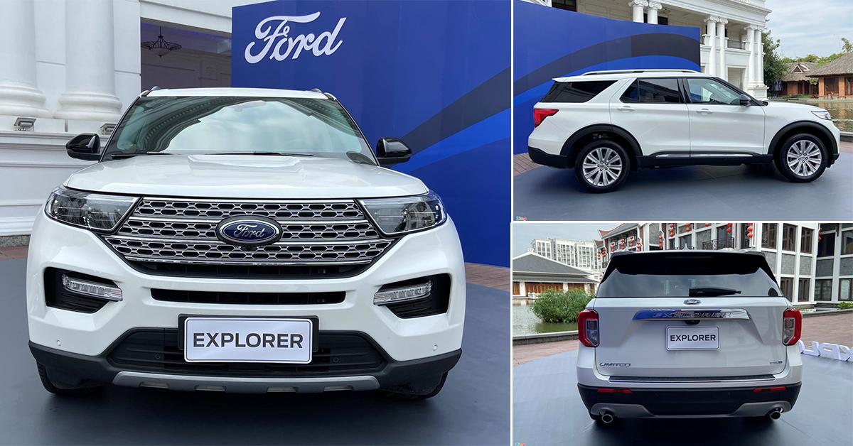 Ford Explorer 2022 ra mắt thị trường Việt, giá chỉ từ 2,366 tỷ đồng, quyết diệt Palisade, Teramont