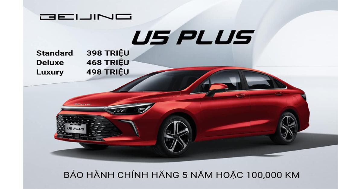 Chi tiết xe Trung Quốc Beijing U5 Plus tại đại lý: Full option giá chỉ dưới 500 triệu đồng
