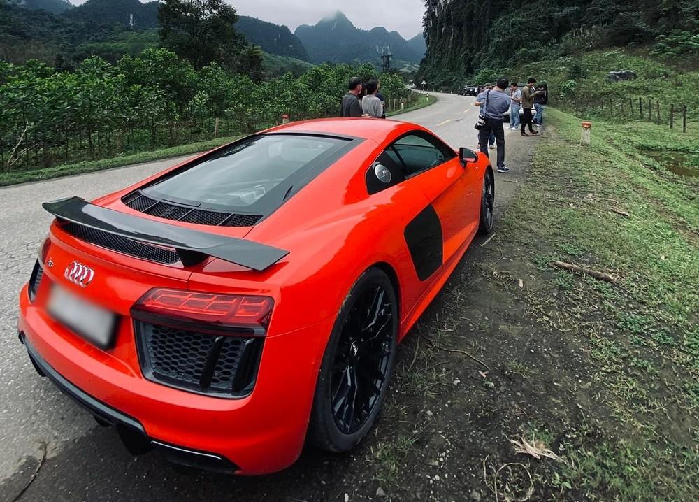 Siêu xe Audi R8 V10 Plus của doanh nhân Sài thành đã có hơn 5 năm xuất hiện tại Việt Nam