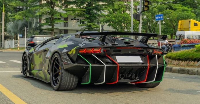 Bắt gặp 'siêu bò' Lamborghini Aventador độ Duke Dynamics hàng tỷ đồng độc nhất tại Việt Nam