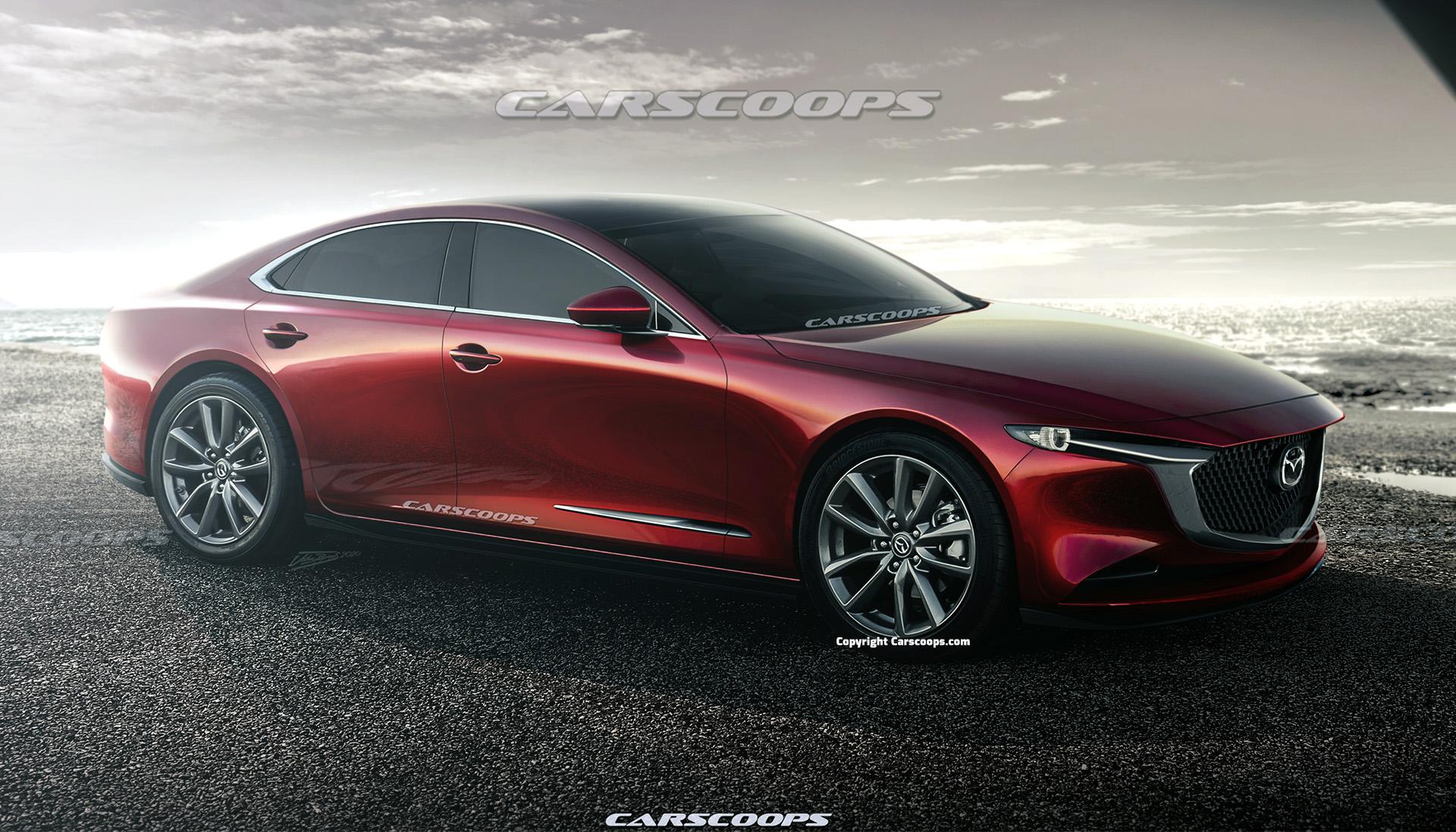 Thổn thức với Mazda6 thế hệ mới: Đẹp như xe sang, động cơ 6 xy-lanh, dẫn  động cầu sau tham vọng ngang hàng BMW và Mercedes