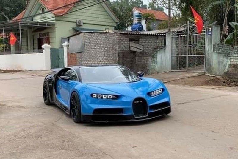 Chi tiet ngoai that Bugatti Chiron do dep nhat the gioi cua cac ban tre Viet Nam 10