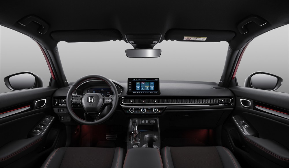 Nội thất của Honda Civic 2022.