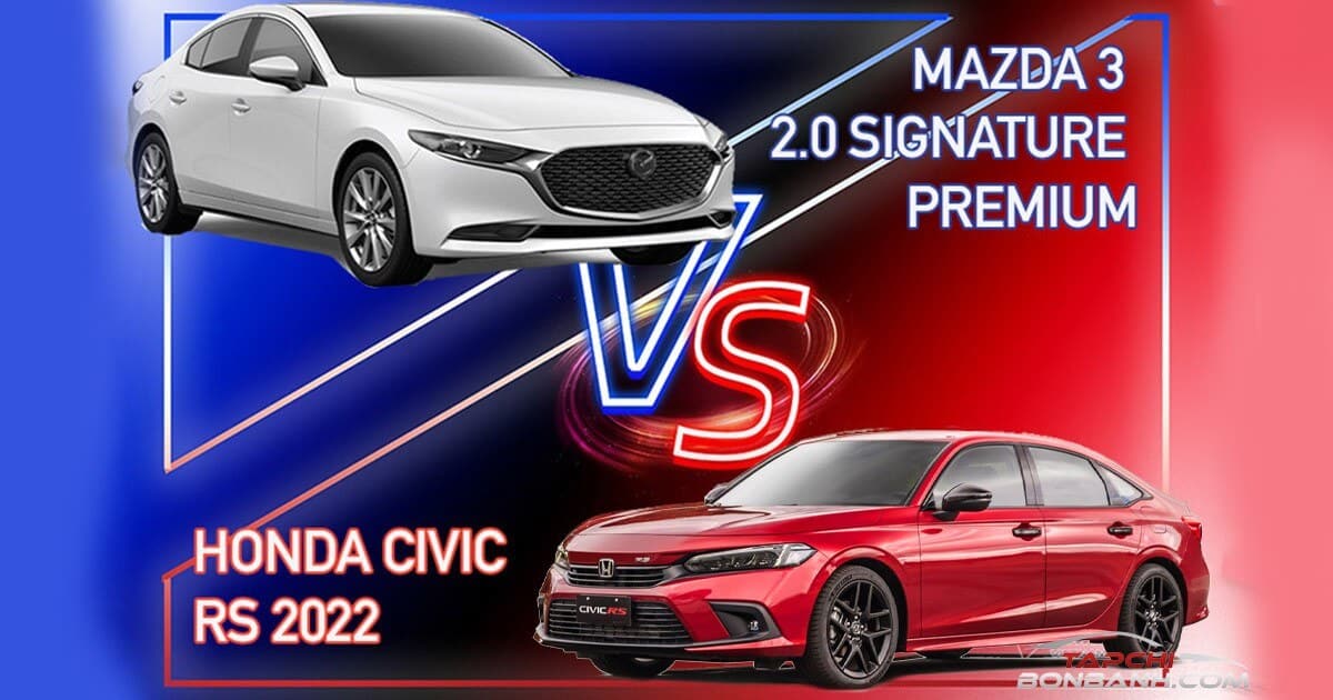  ¿Tiene 900 millones, elige Honda Civic o Mazda 3 en el segmento de sedán de clase C de gama alta?  - Revista Cuatro Ruedas