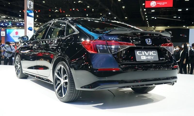 Đèn hậu LED phía sau của Honda Civic e:HEV 2022