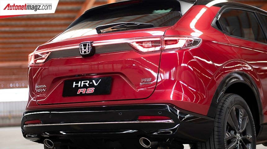 Thiết kế đằng sau của Honda HR-V Turbo RS 2022