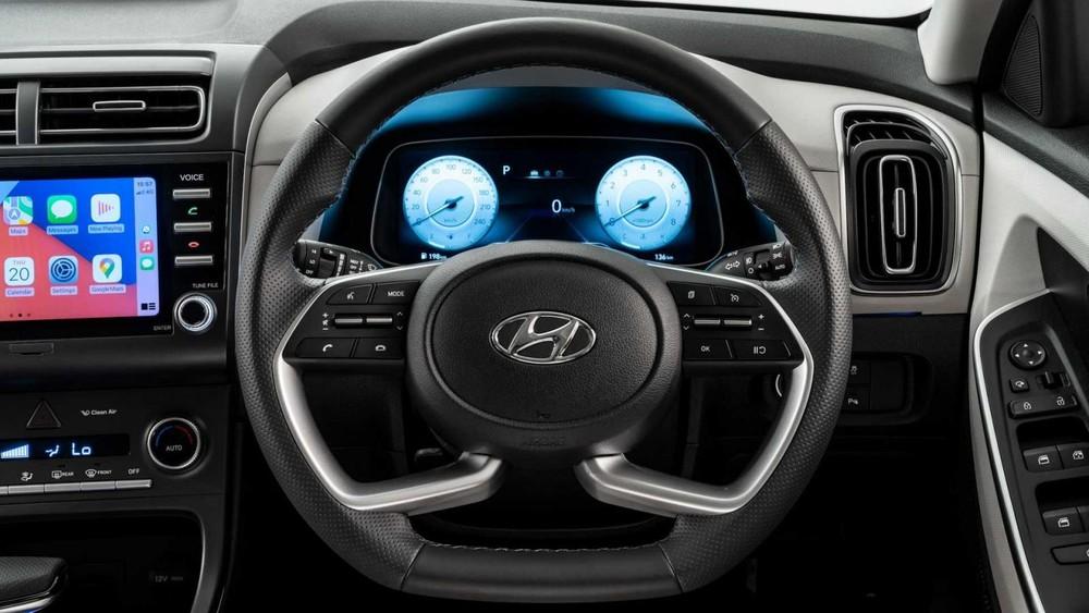Bảng đồng hồ kỹ thuật số 10,25 inch của Hyundai Grand Creta 2022