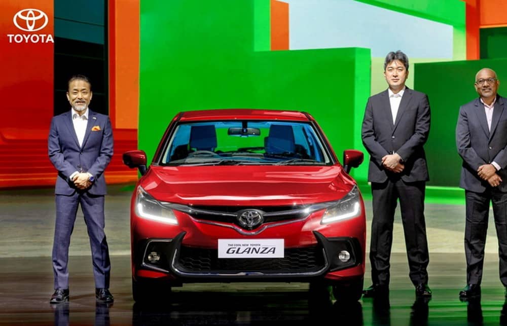 Xe giá rẻ Toyota Glanza 2022 được vén màn tại Ấn Độ