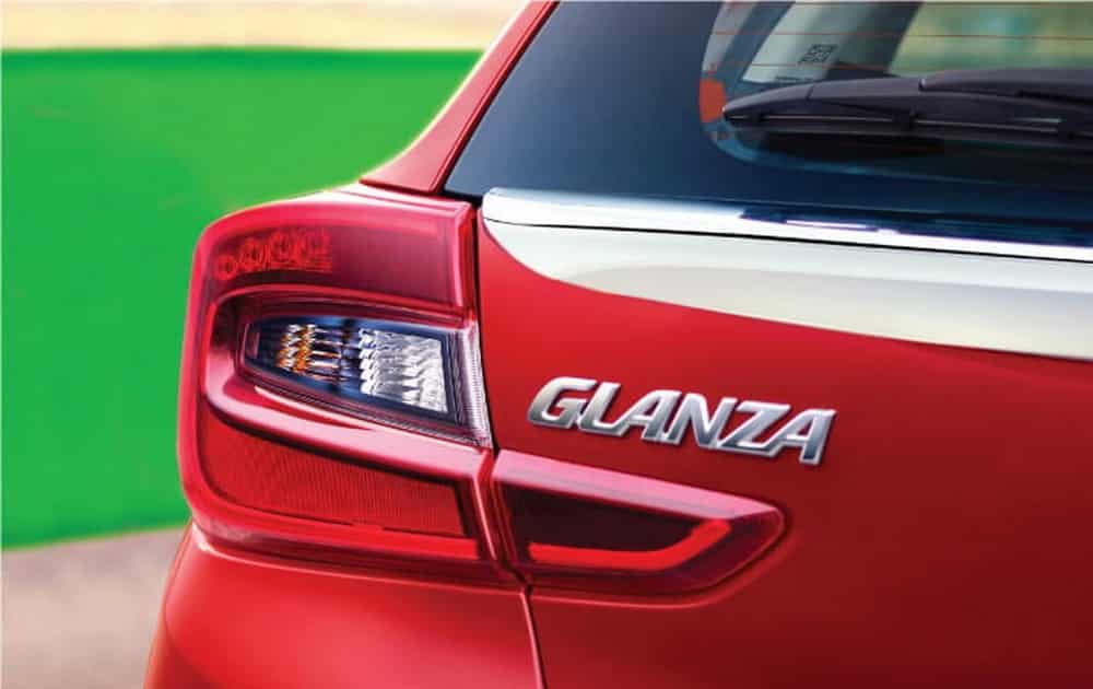 Đèn hậu hình chữ C của Toyota Glanza 2022