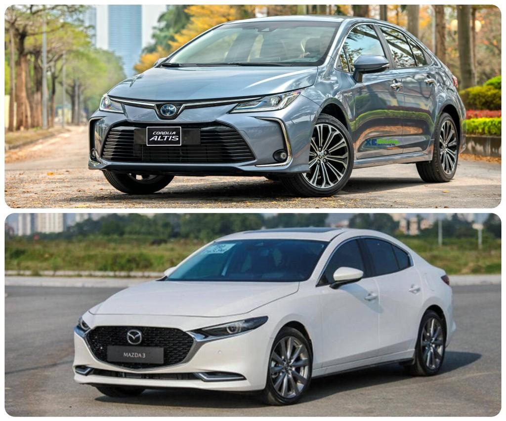 Chọn Mazda3 2.0 Premium hay Toyota Corolla Altis 1.8HEV khi chênh nhau 11 triệu đồng?! ảnh 1