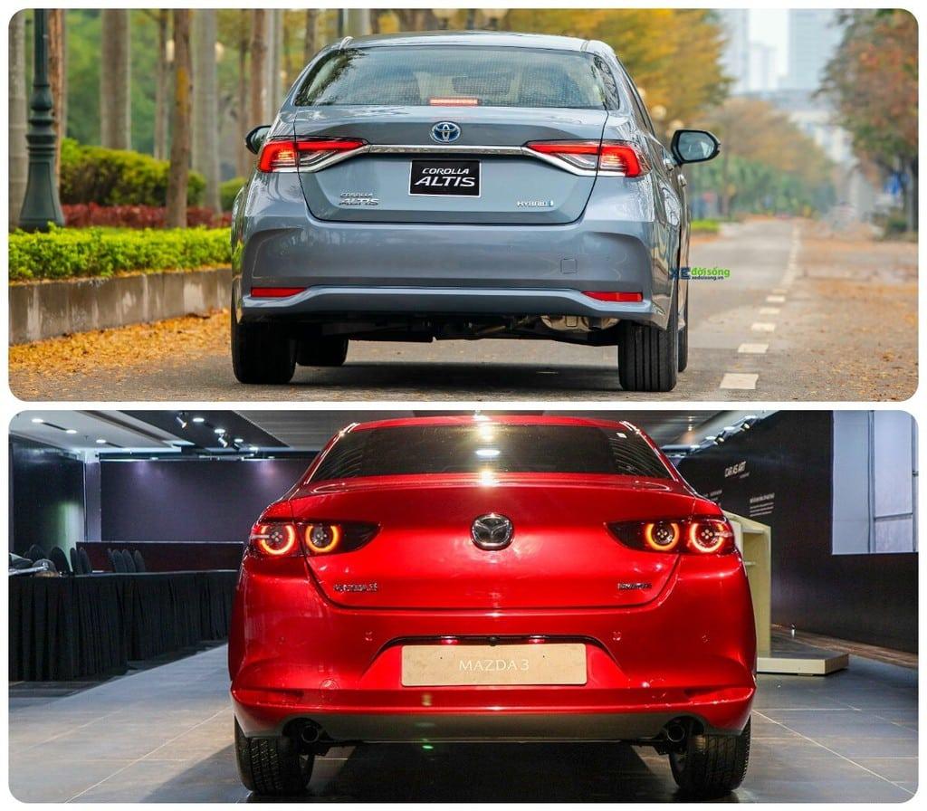 Chọn Mazda3 2.0 Premium hay Toyota Corolla Altis 1.8HEV khi chênh nhau 11 triệu đồng?! ảnh 4