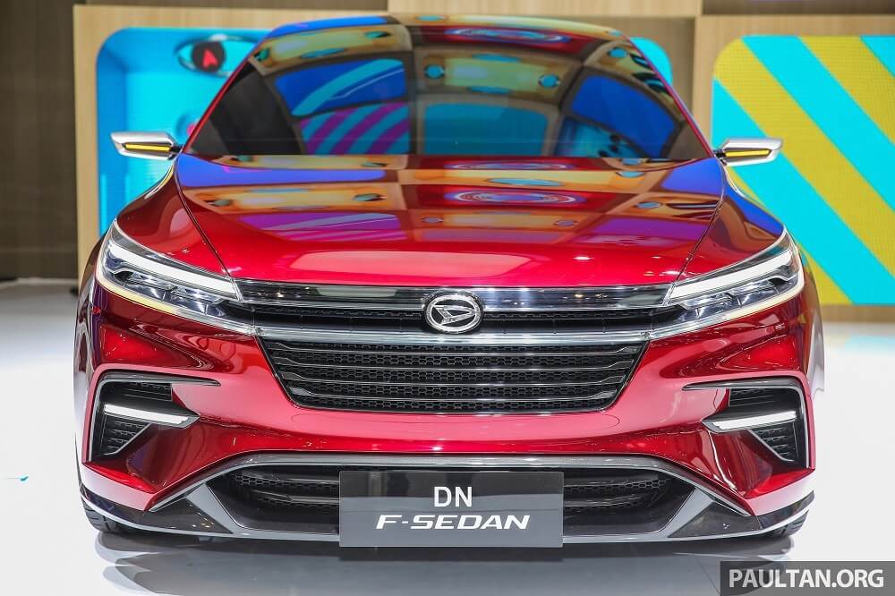 Thiết kế đầu xe của Daihatsu DN F-Sedan Concept