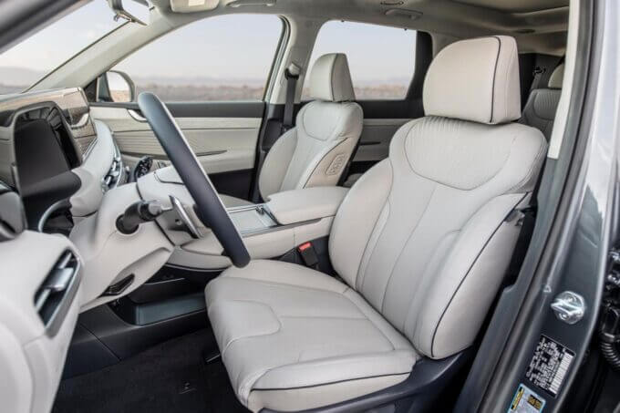 Hyundai Palisade 2023 dùng ghế lái Ergo giống xe sang Genesis