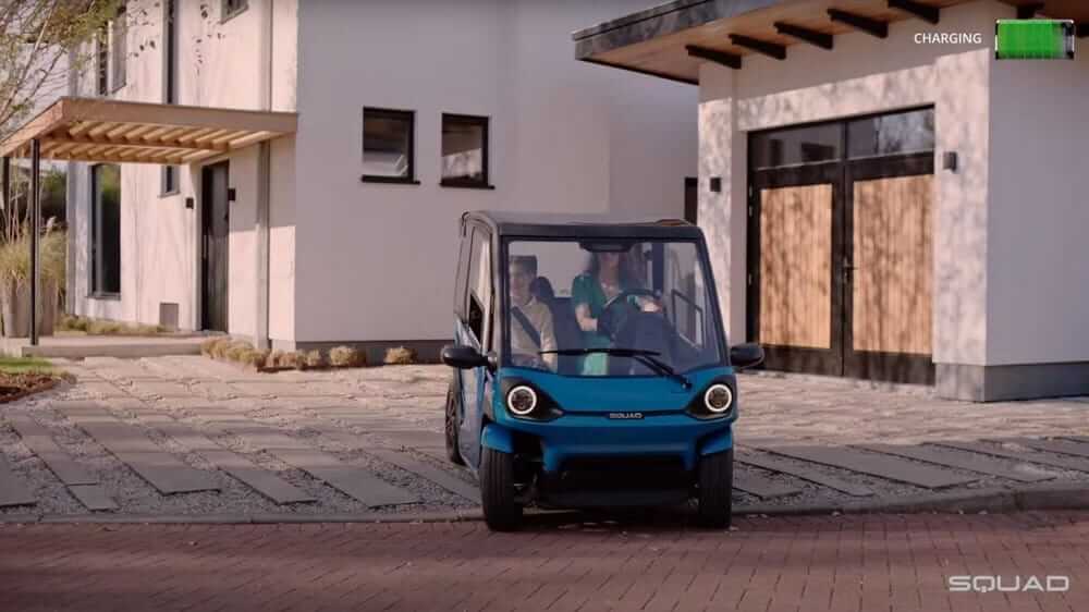 Đây là Squad Solar City Car - Mẫu xe đô thị sử dụng năng lượng mặt trời đầu  tiên trên thế giới