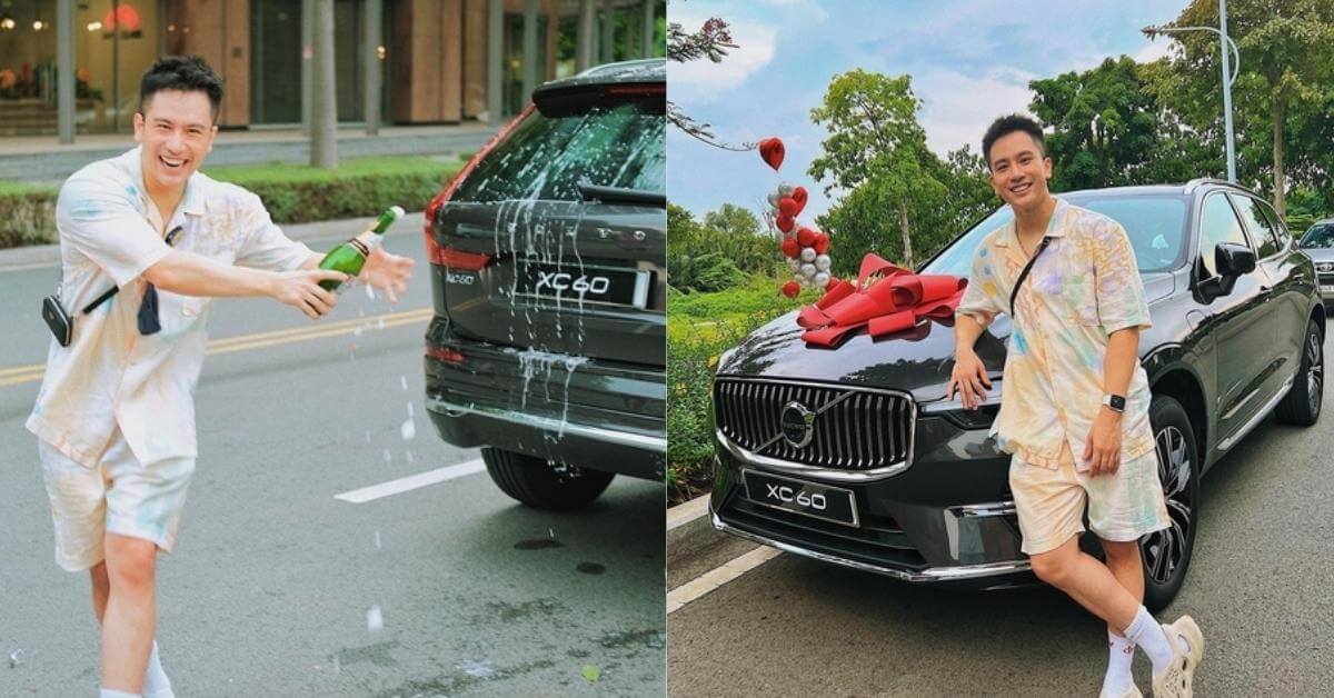 Food Blogger Vũ Dino tậu xe sang Volvo XC60 nhân dịp sinh nhật 30 tuổi