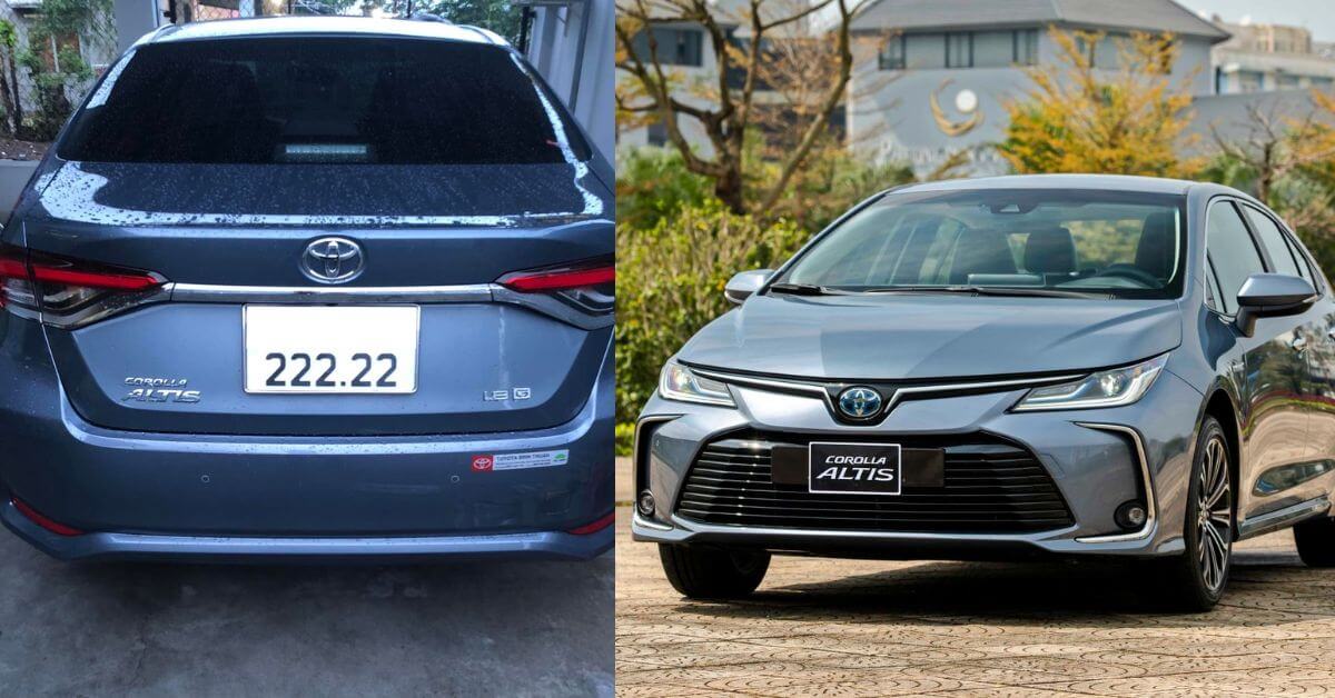 Toyota Corolla Altis 2022 biển ngũ quý 2 rao bán với giá 2,2 tỷ đồng, bằng 2 chiếc Camry 