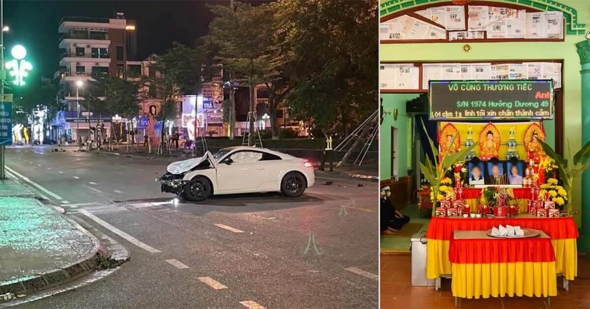 Trước khi lái xe tông chết 3 người, tài xế Audi ở Bắc Giang dự tiệc chia tay, sử dụng rượu bia, hát Karaoke