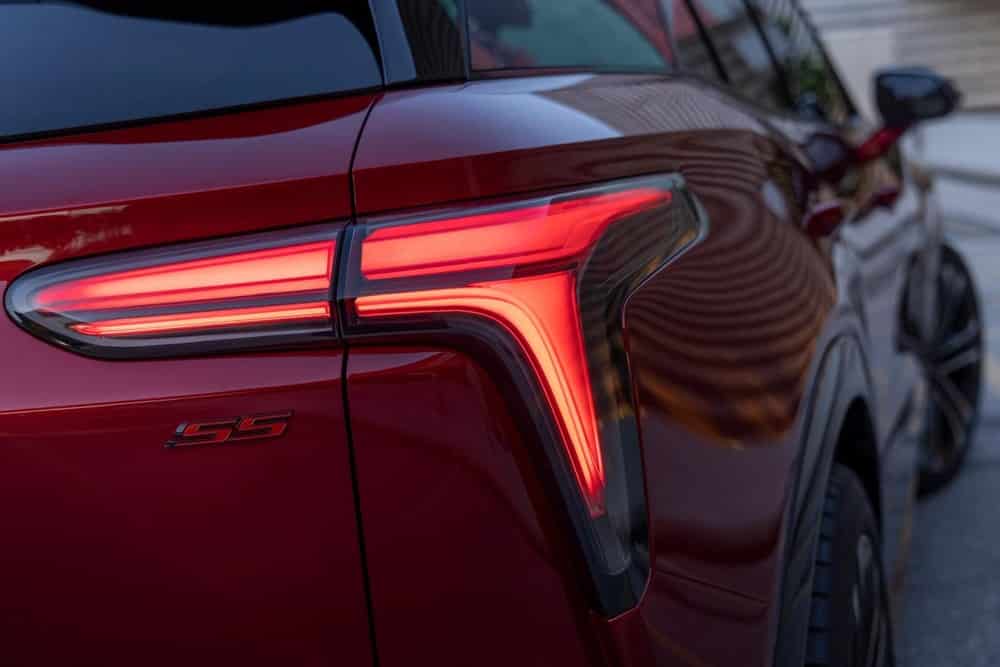 Đèn hậu hình chữ T của Chevrolet Blazer EV 2023