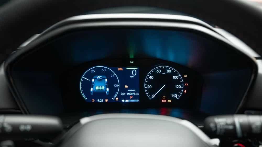 Bảng đồng hồ kỹ thuật số của Honda CR-V 2023