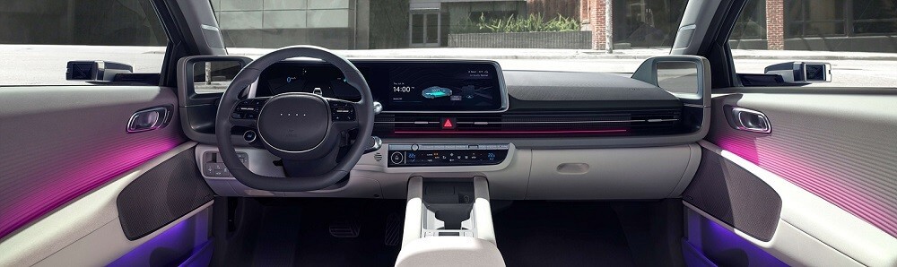Nội thất tạo cảm giác công nghệ cao của Hyundai Ioniq 6 2023