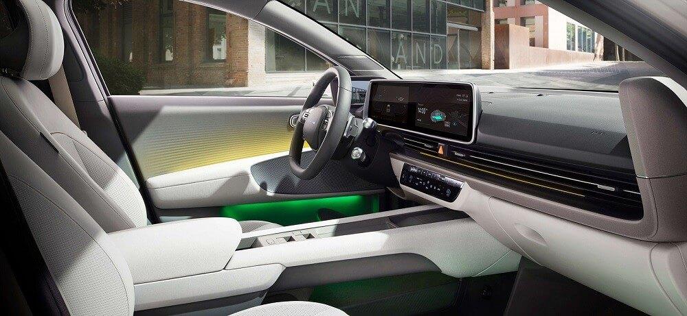 Hyundai Ioniq 6 2023 có hệ thống đèn viền 64 màu