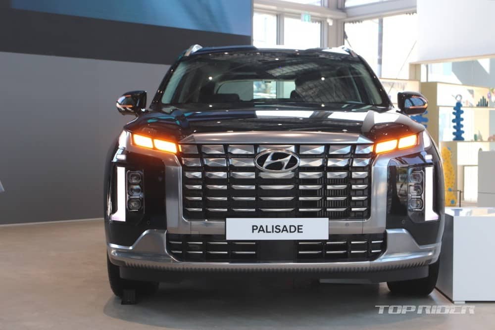 Hyundai Palisade 2023 được áp dụng thiết kế nâng cấp