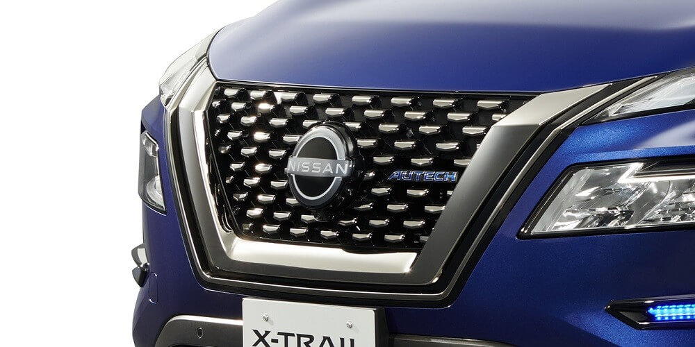 Lưới tản nhiệt của Nissan X-Trail e-Power Autotech 2023