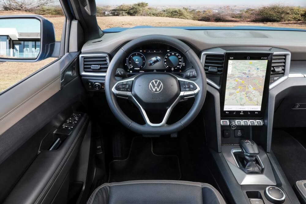 Nội thất bên trong Volkswagen Amarok 2023