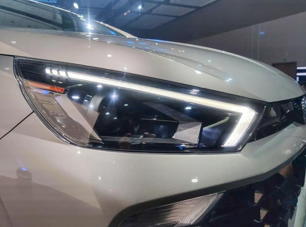 Đèn pha mới của Hyundai HB20S 2023