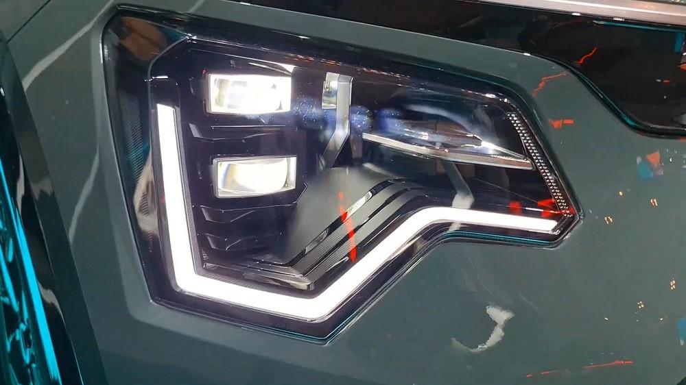 Cụm đèn pha LED của Kia Niro EV 2022