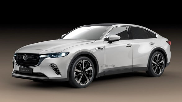 Mazda6 sẽ thế nào nếu trở thành xe gầm cao - SUV điện theo hướng Toyota Crown - Ảnh 1.