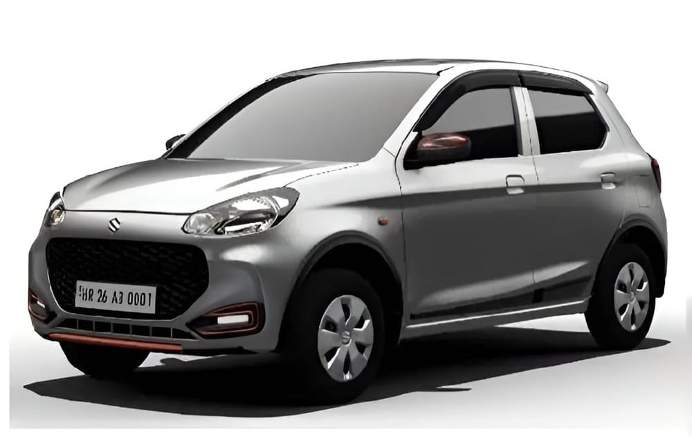 Rò rỉ ảnh nóng của Suzuki Alto 2023 - xe đô thị giá rẻ có kích thước nhỏ hơn cả Hyundai Grand i10