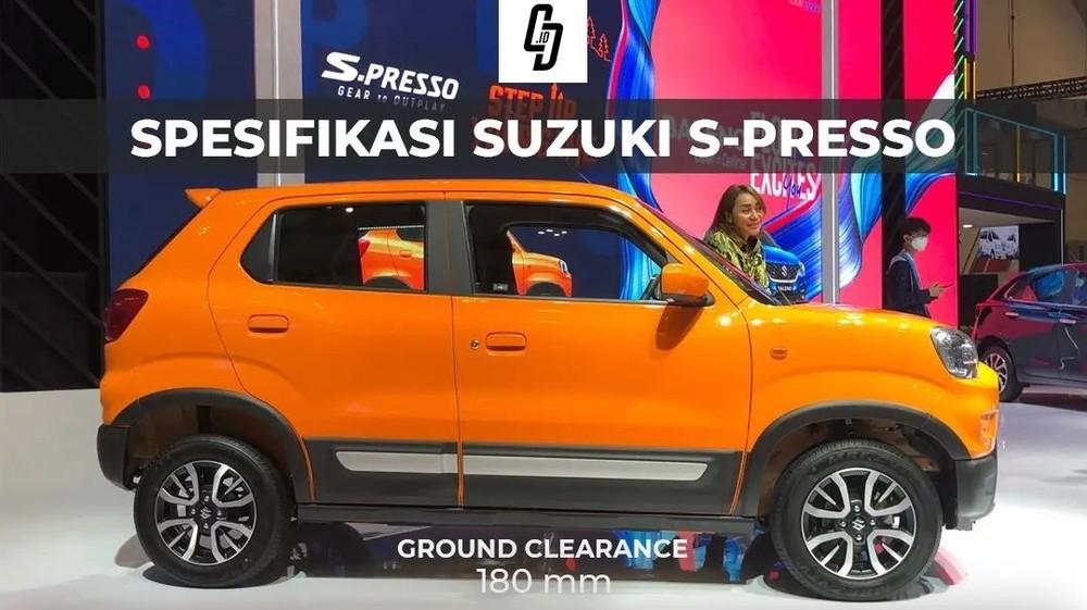 Suzuki S-Presso 2022 có kích thước bé hơn cả Toyota Raize và Kia Sonet