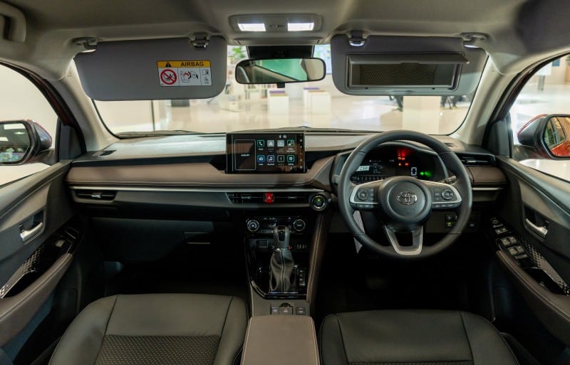 Nội thất của Toyota Vios 2023 bản 1.2 Premium CVT