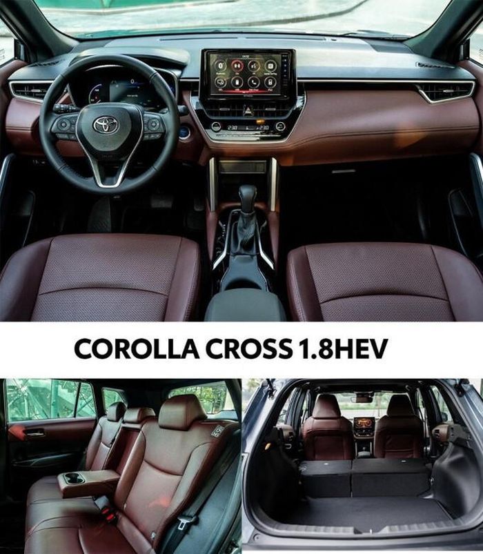 Nội thất Toyota Corolla Cross Hybrid được người dùng đánh giá cao