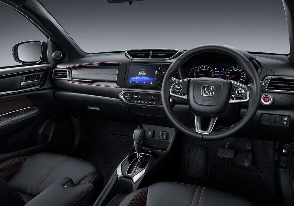 Honda WR-V 2023 có thiết kế nội thất khá giống người anh em BR-V