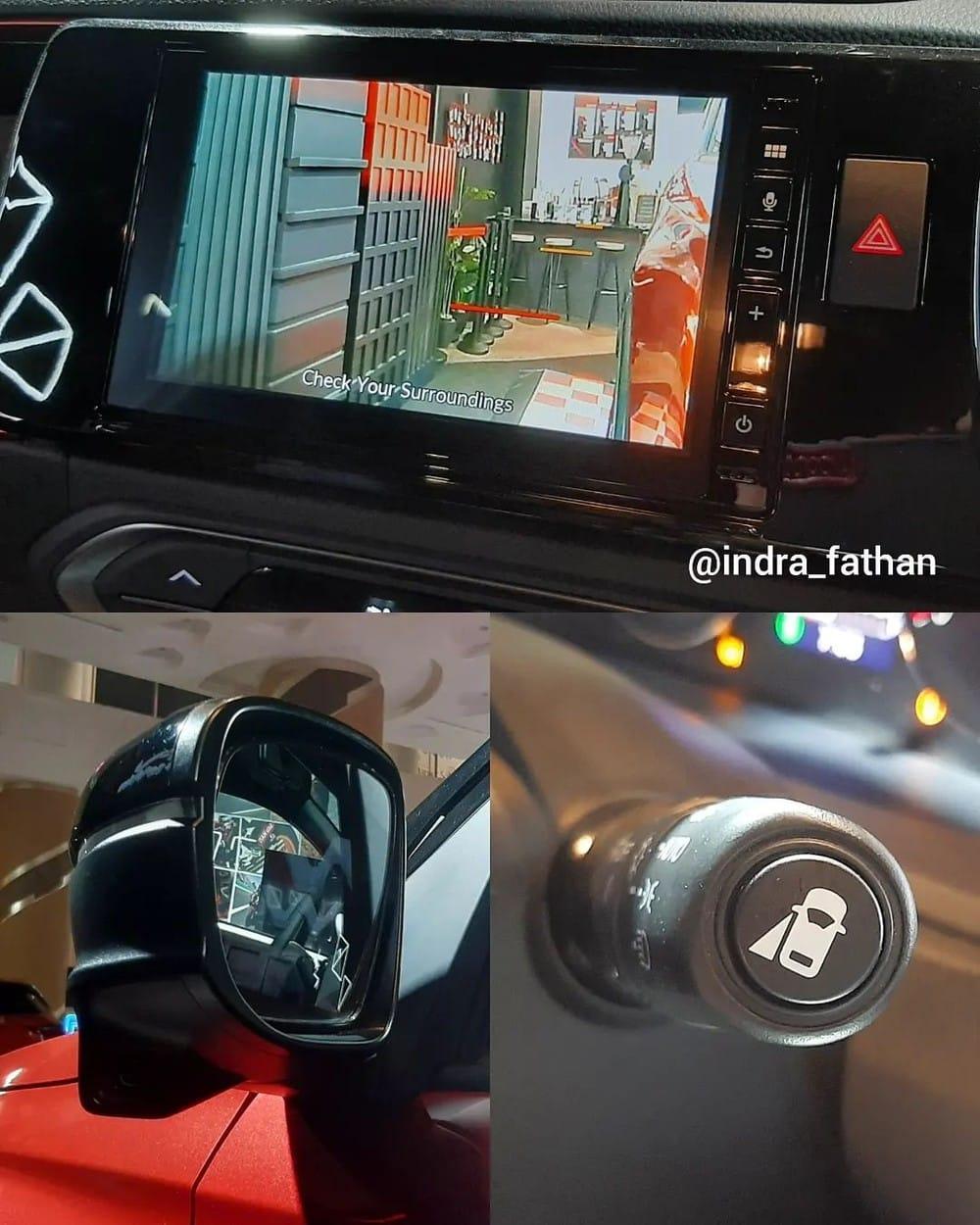 Honda WR-V 2023 có cả camera lùi và camera cập lề Honda LaneWatch