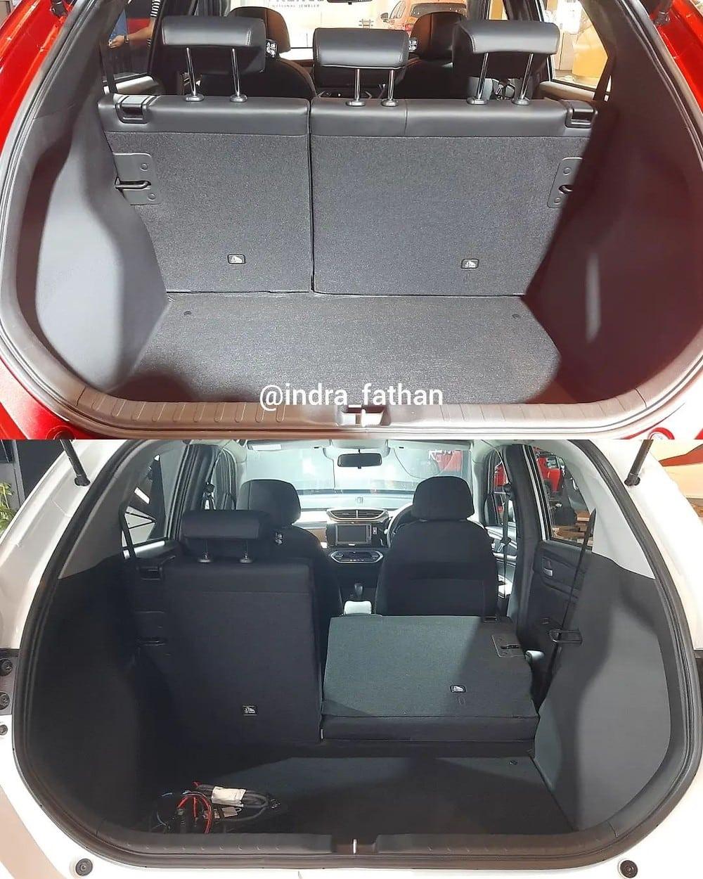 Khoang hành lý của Honda WR-V 2023