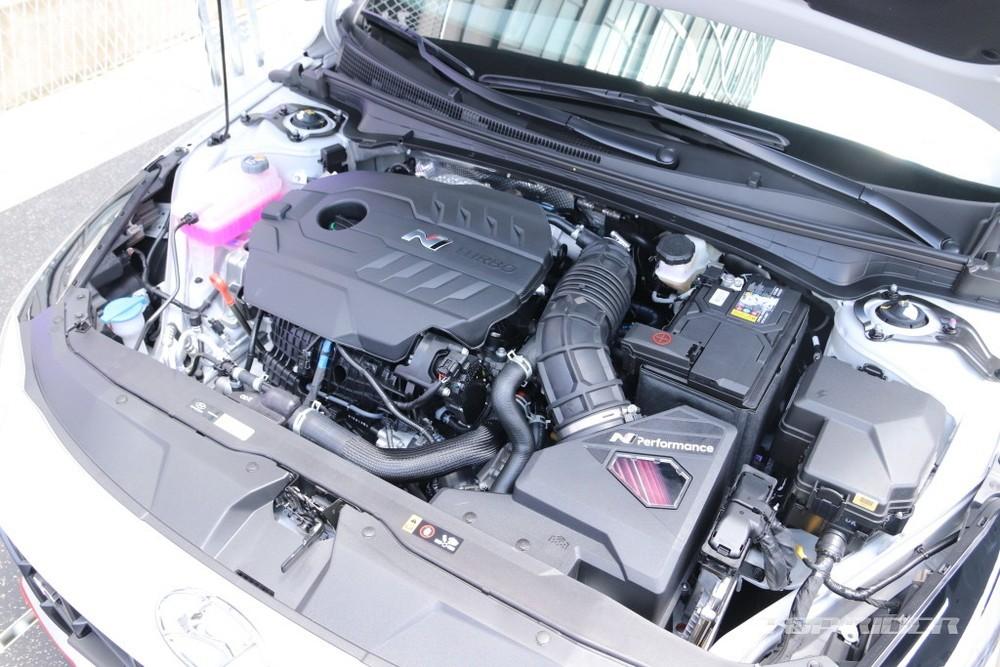Động cơ của Hyundai Elantra N 2023