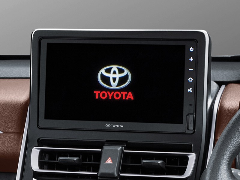 Màn hình cảm ứng trung tâm 9 inch của Toyota Innova 2023
