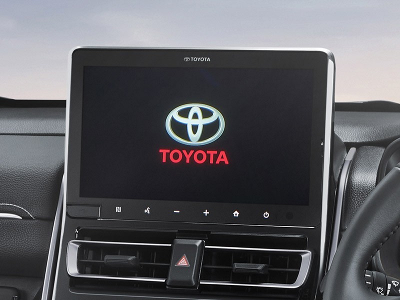Màn hình cảm ứng trung tâm 10 inch của Toyota Innova 2023