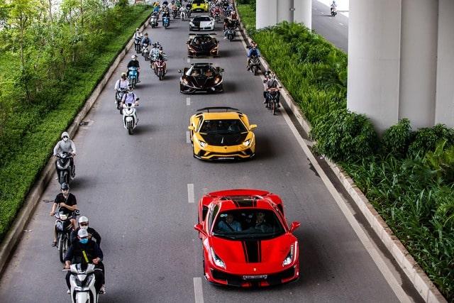 Dàn xe gần 400 tỷ đồng lần đầu diễu hành tại Hà Nội: Koenigsegg Regera và McLaren Senna chiếm sóng - Ảnh 17.