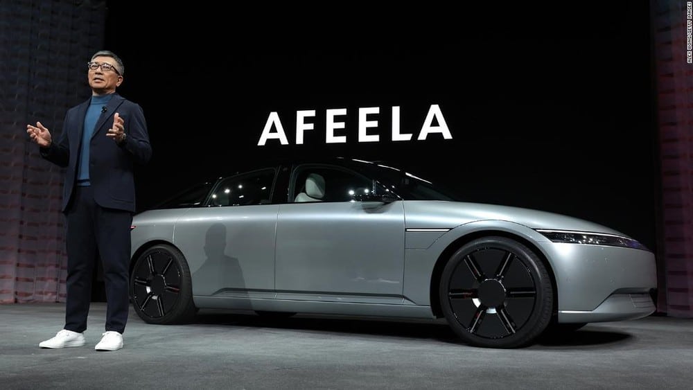 Thương hiệu ô tô điện mới của liên doanh Sony Honda Mobility có tên Afeela