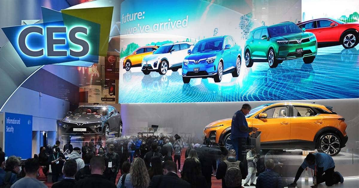Chiêm ngưỡng dàn xe ô tô điện của VinFast tại triển lãmCES 2023: Hệ sinh thái xe điện làm thế giới trầm trồ